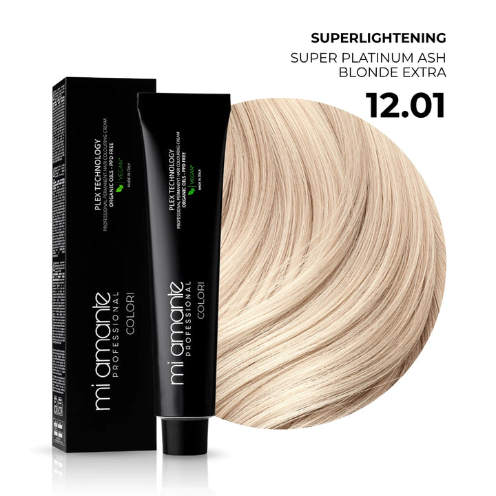 12.01 Extra Platinum Ash Blonde - Superlightener