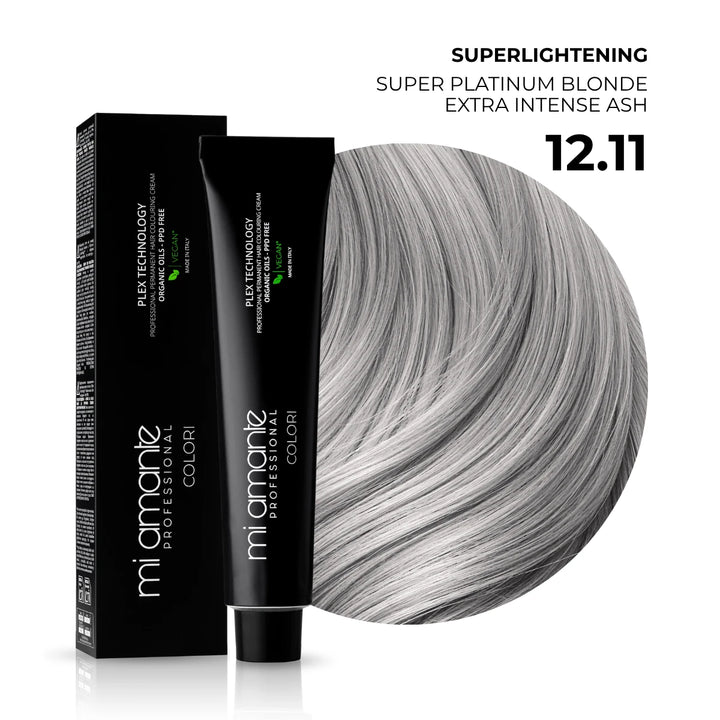 12.11 Extra Platinum Intense Ash Blonde - Superlightener
