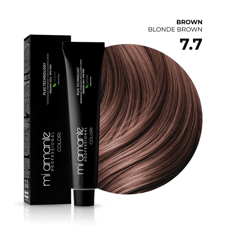 7.7 Blonde with Brown Tones