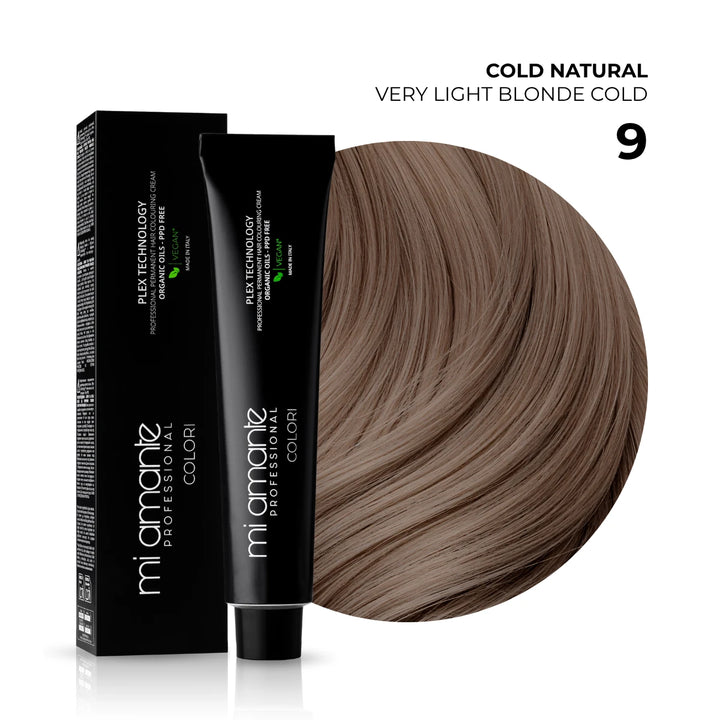 9 Cool Natural Very Light Blonde