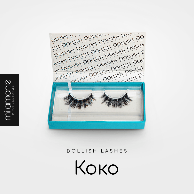 Професионални 3D Мигли Dollish Lashes - Mi Amante Professional